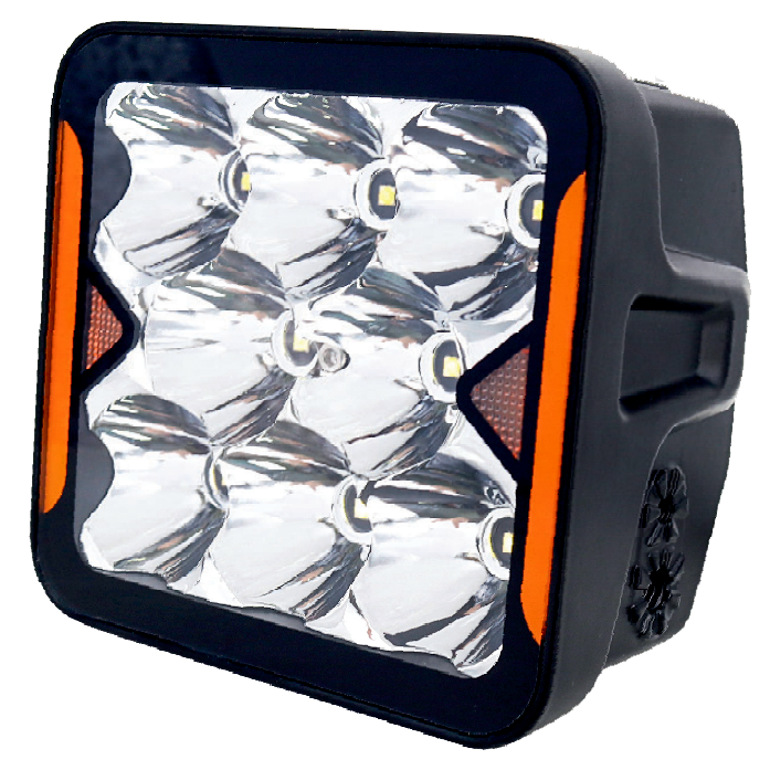 WL SQ-111 DLX 4" DB+DRL 8L-40W OSR